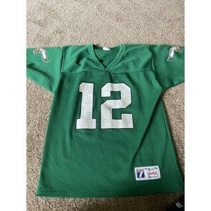 Vintage Randall Cunningham Philadelphia Eagles Jersey Youth Large Logo 7 Kelly G